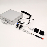 LK-T04Pro 3.5x 4.5x 5.5x Magnification Anti-fog Ergo Dental Corner Magnifier Loupes with Light