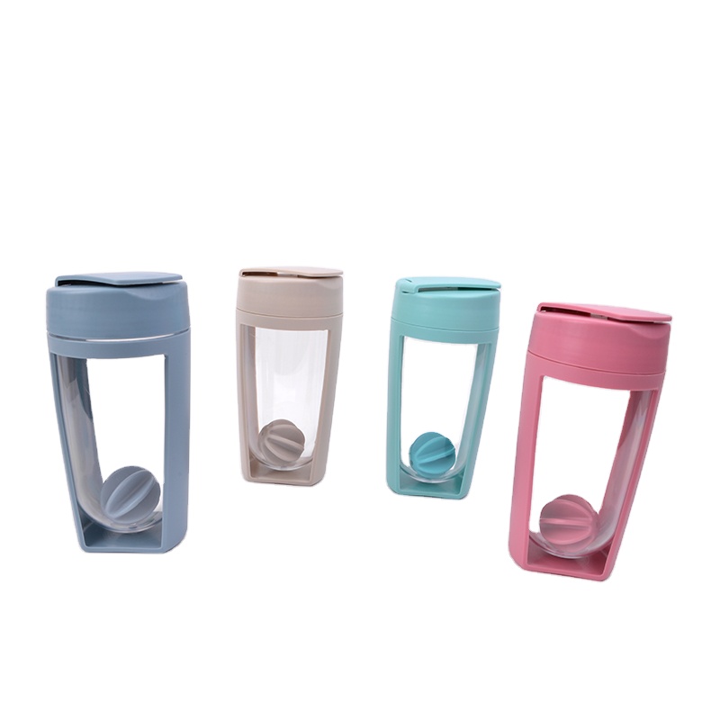 Без бисфенола А, новый дизайн 2021 года, бутылка-Шейкер для тренажерного зала