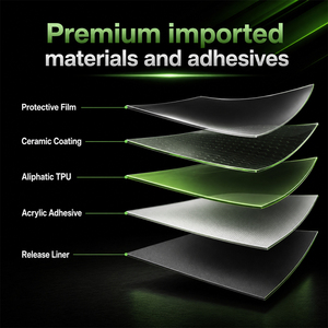 HIGHCOOL Clear TPU PPF <b>Paint</b> Protection Film 1.52x15m Self Healing Anti Yellowing Glossy Car Body Film Roll - Product Image 3