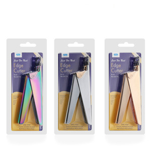 Just For Nail <b>Edge</b> <b>Cutter</b> Stainless Steel One Step Quick Change Blade Professional Manicure Scissors - Product Image 1