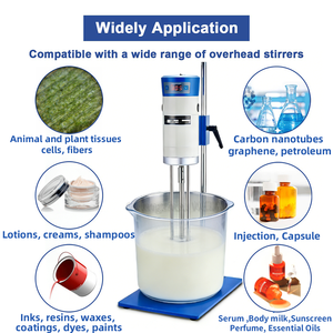 เครื่องผสมอิมัลซิไฟเออร์ WEIAI 40L สำหรับห้องปฏิบัติการ ใช้กับสี แชมพู สครับ เซรั่ม โลชั่น นมบำรุงผิว เครื่องผสมแบบแรงเฉือนสูงสำหรับเครื่องสำอาง - Product Image 6