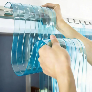 Rideaux de porte pour entrepôts frigorifiques en gros, imperméables et anti-poussière, tailles personnalisées et services de dé<span class=keywords><strong>coupe</strong></span> disponibles. - Product Image 3