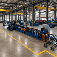 Machine de formage à rouleaux pour barrières de sécurité routières à commande PLC, haute vitesse, fournisseur chinois de marque renommée