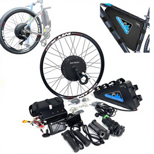 <span class=keywords><strong>Kit</strong></span> de Conversión de <span class=keywords><strong>Bicicleta</strong></span> Eléctrica con Motor sin Escobillas de Alta Potencia de 48V 52V 60V 72V 1000-2000W, Batería de Litio y Accesorios - Product Image 1