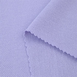Vente en gros de tissu tricoté en jersey froid en <span class=keywords><strong>nid</strong></span> <span class=keywords><strong>d</strong></span>'<span class=keywords><strong>abeille</strong></span> à séchage rapide 65% polyester 35% coton micro piqué telas textiles - Product Image 3