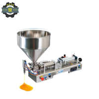 Machine semi-automatique JIAHE à entraînement mécanique de haute précision pour le remplissage de boissons, sauces, huiles, pâtes de tomates et miel en sacs et fûts – Prix usine