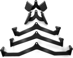 Force machine Accessoires 5 8 pièces LAT Pulldown Fixation Set T-bar V-bar <span class=keywords><strong>Poulie</strong></span> Câble Attachements Biceps Triceps Poignée Poignées - Product Image 1