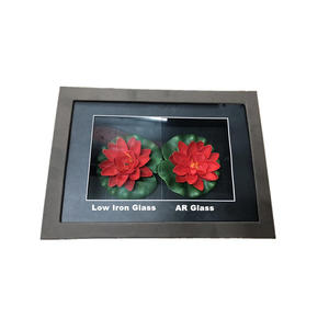 زجاج طلاء مضاد للانعكاس, زجاج طلاء مضاد للانعكاس بإطار متحفي ، عدسة نافذة معينة ، تطبيق زجاجي - Product Image 4