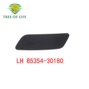 Tapas de boquillas de lavado de faros Lexus 85354-30180 LH 85353-30180 RH de plástico para parachoques delantero - Product Image 3