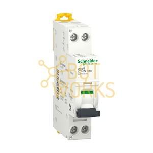 สำหรับ A9P44616 MCB-10kA ความสามารถในการตัดวงจร 230V ติดตั้งบนราง ใช้ในครัวเรือน ใหม่ - Product Image 1