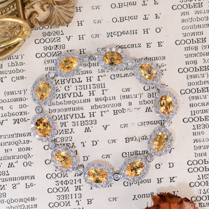 Bracelet ovale élégant en argent sterling 1,5 carat pour homme, bijoux de laboratoire vintage pour femme, collection All Fashion - Product Image 4