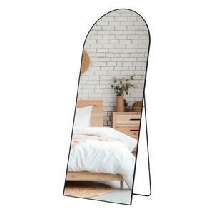 2025 Trending Custom Framed <b>Full</b>-<b>Length</b> <b>Arched</b> 4mm Silver Decorative <b>Mirror</b> Industrial Home Decor Living Room Salon Furniture - Product Image 1