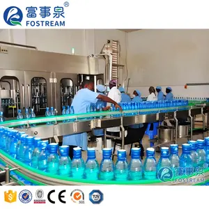 Mesin air botol kecil pabrik produksi otomatis seri CGF di Ghana