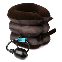 Dispositif de traction cervicale manuel gonflable en PVC semi-velours, source fabricant OEM, classe I, pour correction et étirement du cou