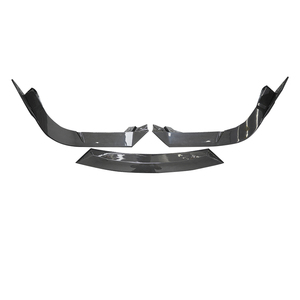 Diffuseur de lèvre de menton avant en Fiber de carbone sèche de haute qualité séparateur de becquet nouvel état ajustement parfait pour <span class=keywords><strong>Ferrari</strong></span> 296 GTB - Product Image 1