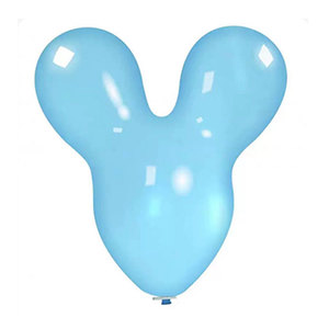 Palloncino a Forma di Testa di <span class=keywords><strong>Topolino</strong></span> da 16 Pollici, Palloncini in Lattice Rinforzato, Palloncino Alieno <span class=keywords><strong>Topolino</strong></span>, Produzione e Vendita all'Ingrosso - Product Image 1