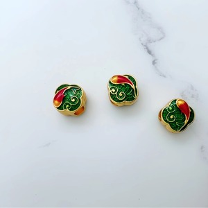 Alloy Irregular <b>Beads</b> With <b>Large</b> Holes Oil Dripping Treatment For Bracelet Making DIY Jewelry Accessories - Product Image 1