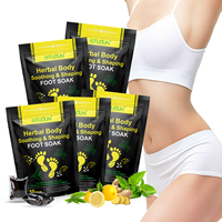 Comprimés de bain de pieds SEFUDUN, favorisent la circulation sanguine, soulagent la fatigue, herbes amincissantes jetables, détoxifiant, pédicure, bain de pieds amincissant pour les jambes