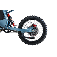 Vélo électrique tout-terrain CS-F1, pneus tubeless de 19 et 17 pouces, moteur de 1500 W, 43 km/h, autonomie de 30 km, double suspension, E-MTB pour la montagne/urbain
