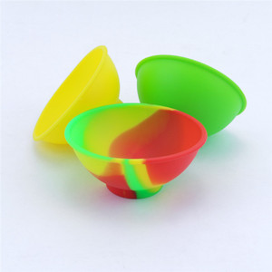 <b>Colorful</b> <b>Silicone</b> Bowl Unbreakable Heat Resistant Container for Kitchen Use - Product Image 3