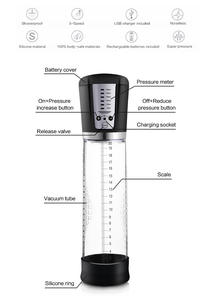 Otomatik geliştirme hava vakum pompası doğrudan 5 modları sıvı elektrikli yardım ereksiyon makinesi tıbbi terapi erkekler için - Product Image 4