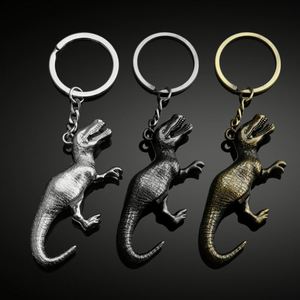Porte-clés de voiture pour homme et femme, couple de dinosaures jurassiques, pendentif pour clés, petit cadeau créatif - Product Image 2