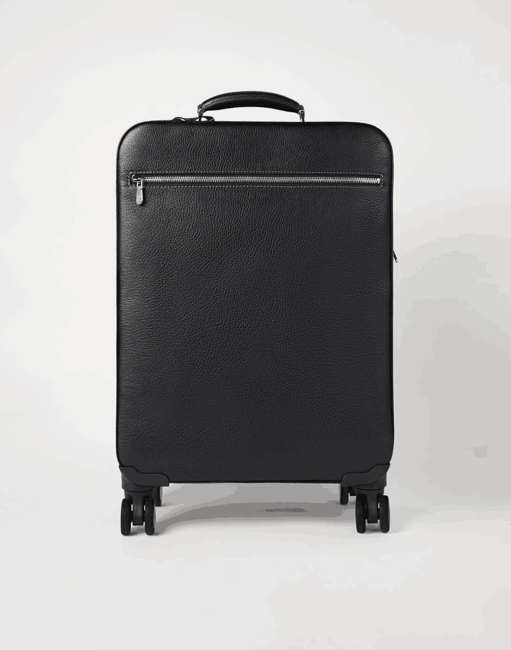 Customized Leather Travel Luggage Organised Cabin Suitcase with Storage Bag for Men