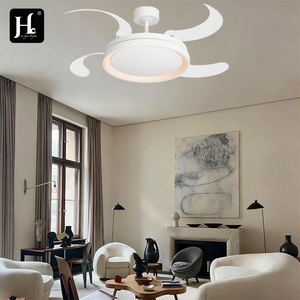 New 42 inch retractable <b>ceiling</b> fan with <b>light</b>, invisible intelligent <b>ceiling</b> fan with <b>remote</b> <b>control</b> - Product Image 6