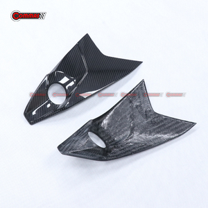 Accessoires automobiles : Garnitures décoratives pour phares en fibre de carbone sèche style MSY pour Lamborghini Revuelto (paupières en fibre de carbone) - Product Image 6