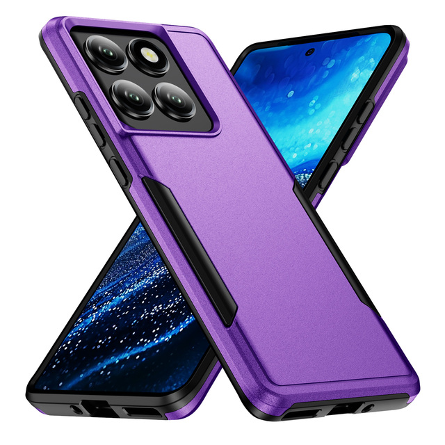 Heavy Duty Armor Case for Motorola Moto Edge 2025/ Moto G77 Moto G57 Edge 70 Hybrid 2in1 Dual Layer Anti-Drop Phone Cover Shell