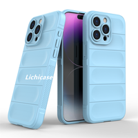 Lichicase Simple couleur unie liquide sensation de peau coque de téléphone pour rien téléphone 3 3A 3A Pro couverture de téléphone en Silicone