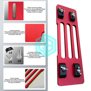 Riel de guía de <span class=keywords><strong>sierra</strong></span> <span class=keywords><strong>Circular</strong></span>, placa inferior, herramienta de riel de guía de <span class=keywords><strong>sierra</strong></span> <span class=keywords><strong>Circular</strong></span> ajustable, placa de guía de aleación de aluminio, Base de <span class=keywords><strong>sierra</strong></span>, madera sin perforaciones - Product Image 6