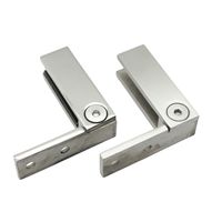 Support de fixation mural réglable en acier inoxydable ZD 2205 316 pour garde-corps en verre sans cadre, idéal pour escaliers, balcons et sécurité extérieure