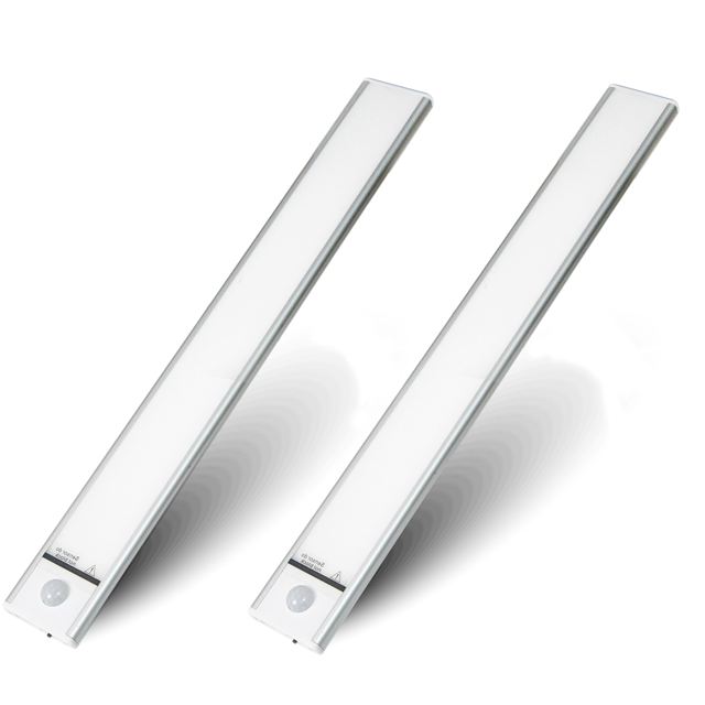 Luz LED Con Sensor De Movimiento Motion Wardrobe Sensor Stair Light Wireless LED Light Sensor Lamp LED Cabinet Lights