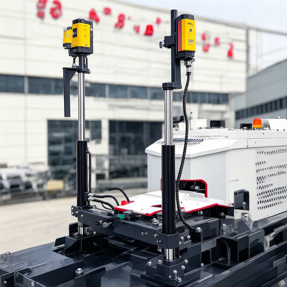 Laser Screed Machine Concrete Laser Paving Screed Workshop Floor ...