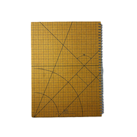 Cahier de composition d'exercices à grille spirale A4 personnalisé