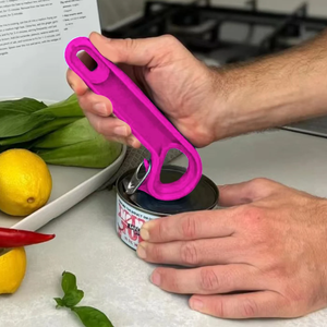 Abrelatas manual que facilita la apertura de latas y recipientes de forma doblemente más sencilla para personas con artritis, esclerosis músccular o Parkinson. Regalo para personas mayores con manos débiles. - Product Image 6