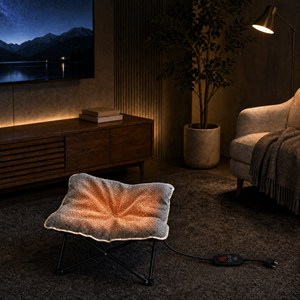 Cama plegable ZT para perros, cama elevada para perros para acampar al aire libre, cama calefactable gruesa para perros - Product Image 5