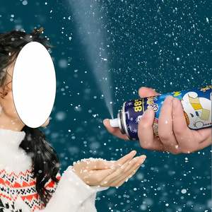 กระป๋องสเปรย์เคลือบดีบุกสำหรับพ่นหิมะพิมพ์ลาย4สีพิมพ์ลาย ISO9001ของขวัญจำลองใช้ติดโลโก้ได้ตามต้องการ - Product Image 3