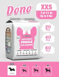 <span class=keywords><strong>DONO</strong></span>'DIARY 10 Uds. Pañal desechable para perros económico eliminación de residuos de mascotas pañal para mascotas femeninas - Product Image 2