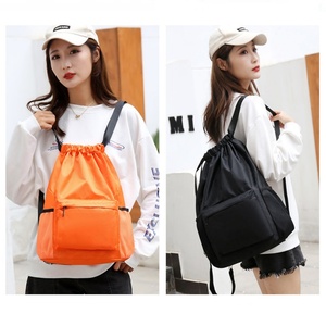 Factory Custom Printed Logo Multifunctional Outdoor Cycling Sports Water Resistant Gym Bag Basketball <b>Drawstring</b> <b>Backpack</b> - Product Image 1