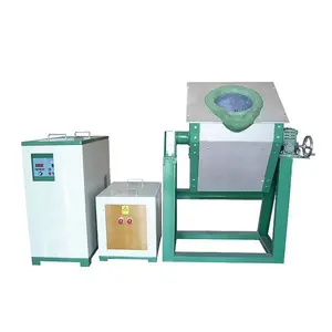 Gold Capacity Platinum Melting Furnace Melt Palladium Stainless Steel Melting Machine for Iron Gold Smelter