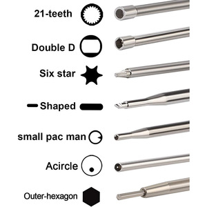Kit de tournevis pour petit moteur 2 cycles, 14 pièces, outil de réglage du carburateur, Compatible avec Poulan STHIL Echo <span class=keywords><strong>Ryobi</strong></span> - Product Image 3