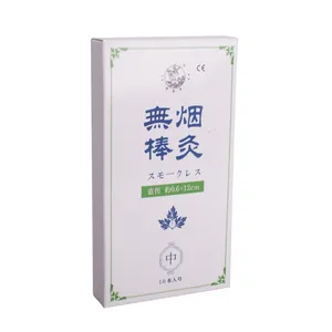 Wholesale High Quality Portable Warm Moxibustion 10個Smokeless Moxa Sticks