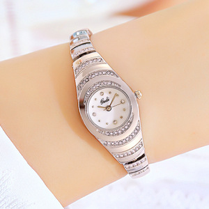 Montre-bracelet pour femme, style haut de gamme et de niche, incrustée de diamants, montre étanche de grande valeur pour femmes - Product Image 6