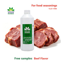 Arôme alimentaire saveur bœuf, assaisonnement alimentaire, garnitures, sauces, bouillon pour hot pot et marinades - saveur bœuf en forme liquide, qualité alimentaire