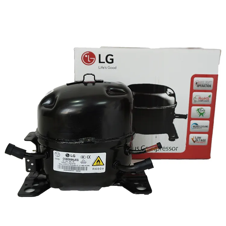 R600a Refrigerator compressor for LG refrigerator with separate carton loading stock