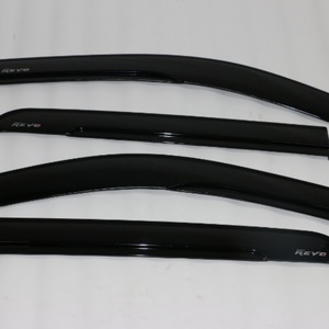 Nouveaux accessoires de voiture noirs d'origine, déflecteurs de fenêtres, visière de porte pour Hilux Revo 2021-2023 - Product Image 4