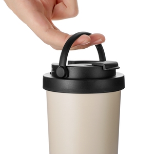 Vaso Térmico de Acero Inoxidable con Aislamiento al Vacío para Mantener Bebidas Frías y Calientes, con Base de Succión Antiderrames - Product Image 6