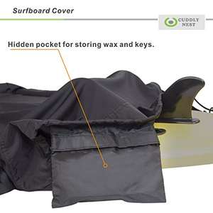 Échantillon gratuit de housse de planche de surf, sac de rangement pour les voyages en plein air, sac de planche de surf de 5'0 à 9'10', protection maximale pour votre planche de surf - Product Image 5